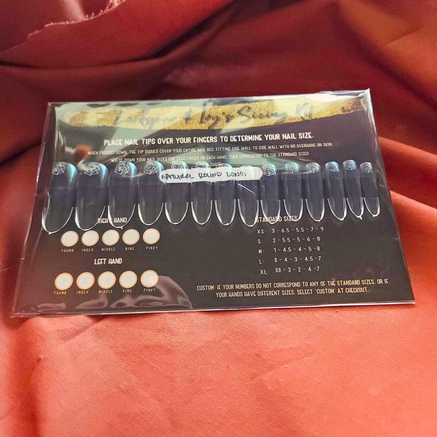 Apres Gel-x Sizing Kit for Round Shape Fake Nails