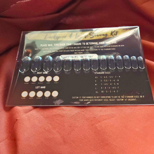 Apres Gel-x Sizing Kit for Round Shape Fake Nails